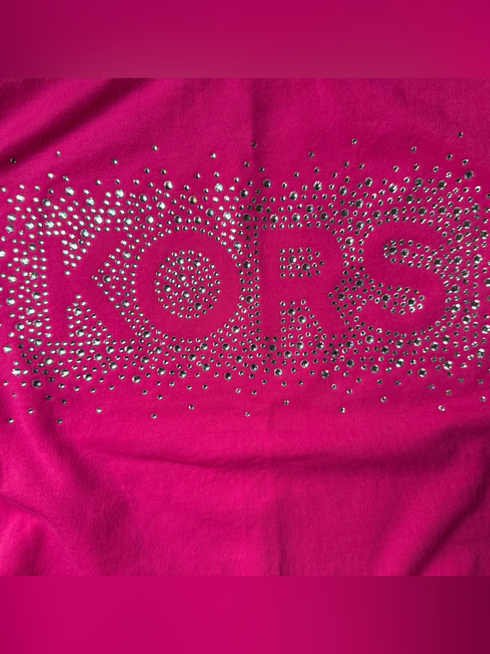Women’s Michael Kors Hot Pink long sleeve pull over